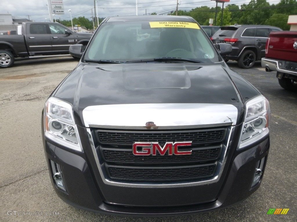2014 Terrain SLE AWD - Carbon Black Metallic / Jet Black photo #8