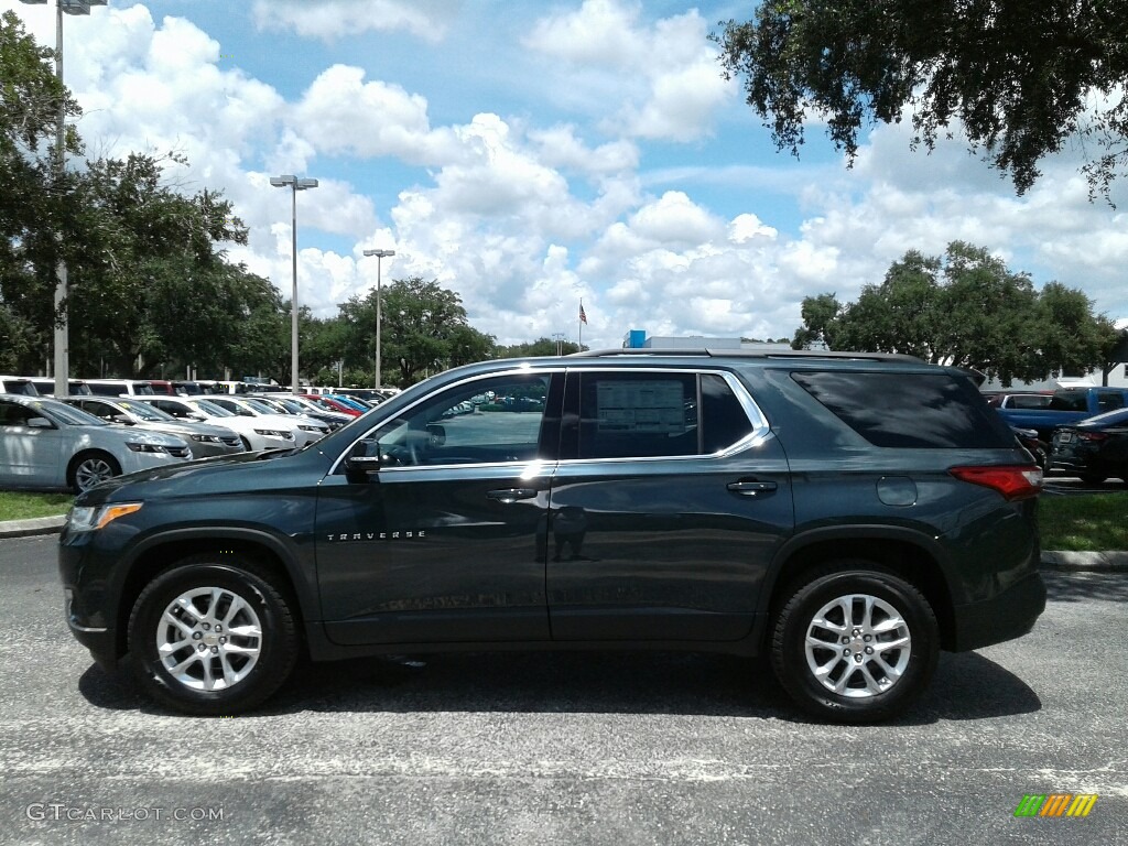 2019 Traverse LT - Graphite Metallic / Jet Black photo #2