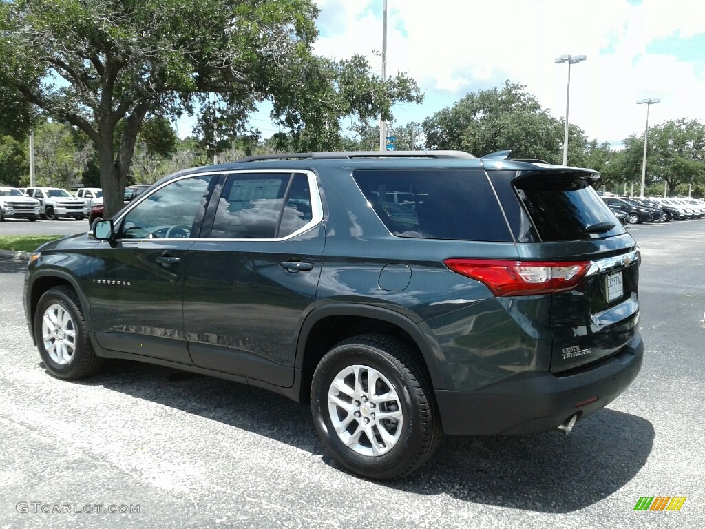 2019 Traverse LT - Graphite Metallic / Jet Black photo #3