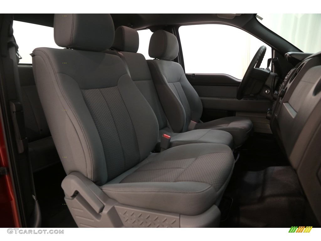 2014 F150 STX SuperCab 4x4 - Sunset / Steel Grey photo #11