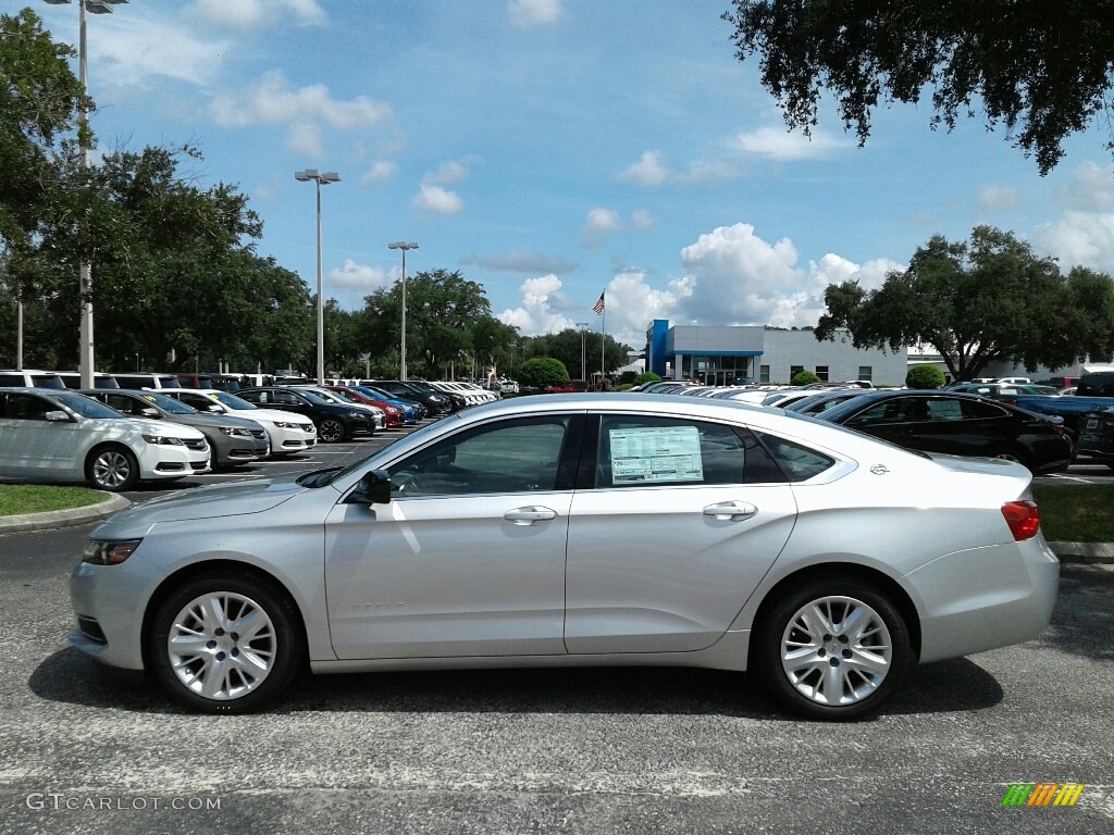 2019 Impala LS - Silver Ice Metallic / Jet Black/­Dark Titanium photo #2