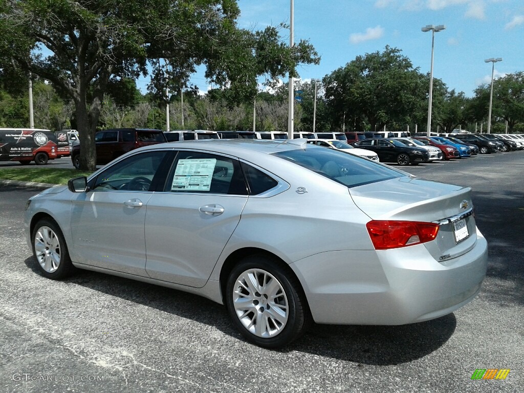2019 Impala LS - Silver Ice Metallic / Jet Black/­Dark Titanium photo #3