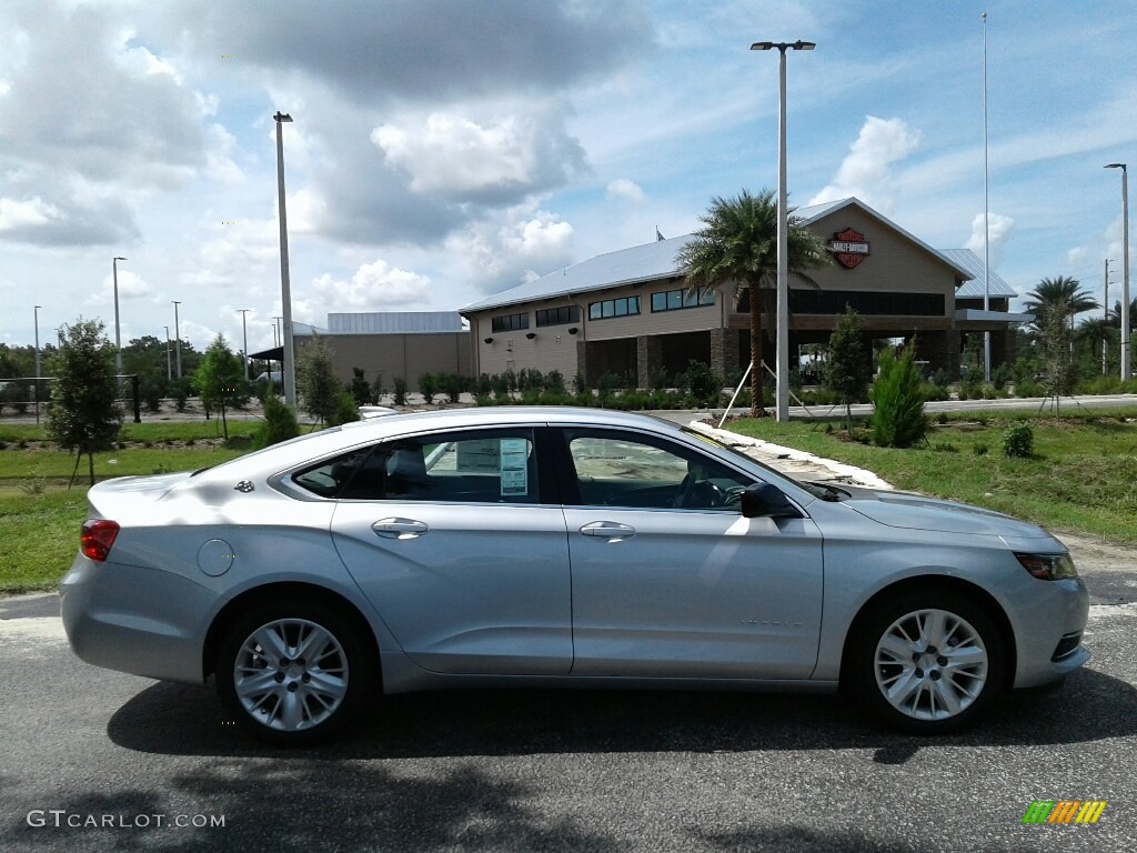 2019 Impala LS - Silver Ice Metallic / Jet Black/­Dark Titanium photo #6