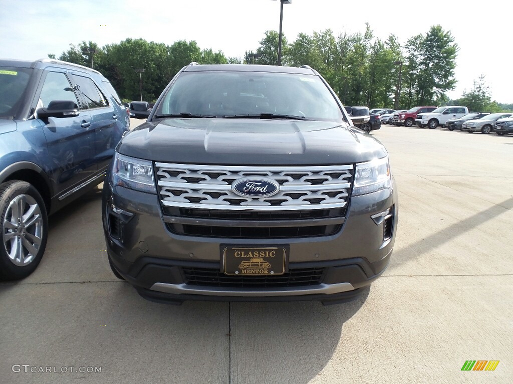 2018 Explorer XLT 4WD - Magnetic Metallic / Ebony Black photo #2