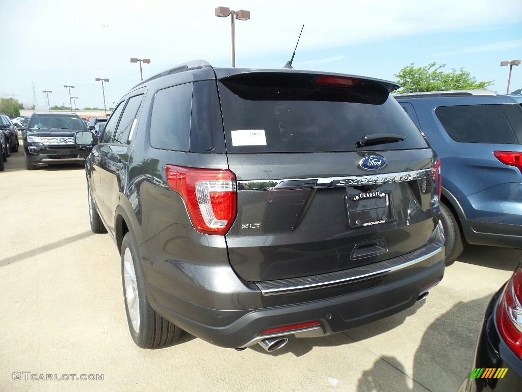 2018 Explorer XLT 4WD - Magnetic Metallic / Ebony Black photo #3