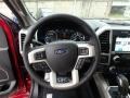 Black 2018 Ford F150 Lariat SuperCrew 4x4 Steering Wheel