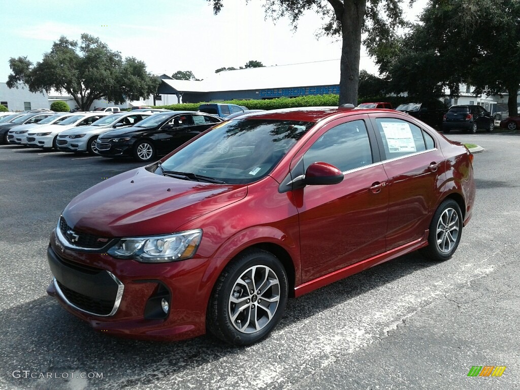 Cajun Red Tintcoat Chevrolet Sonic