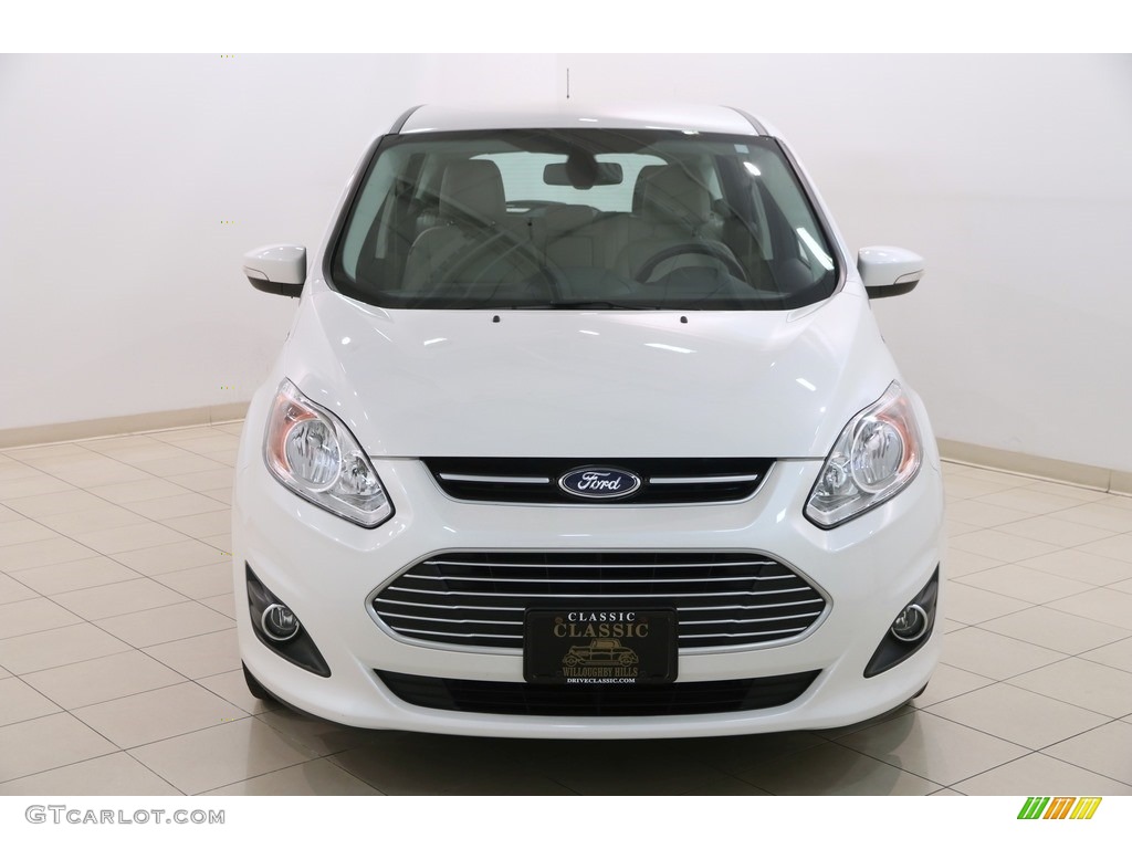 2013 C-Max Hybrid SEL - White Platinum / Medium Light Stone photo #2