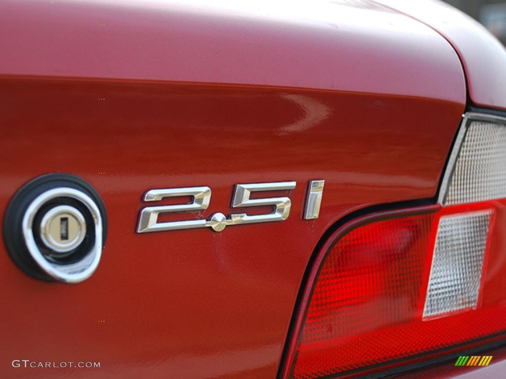 2001 Z3 2.5i Roadster - Siena Red Metallic / Beige photo #19