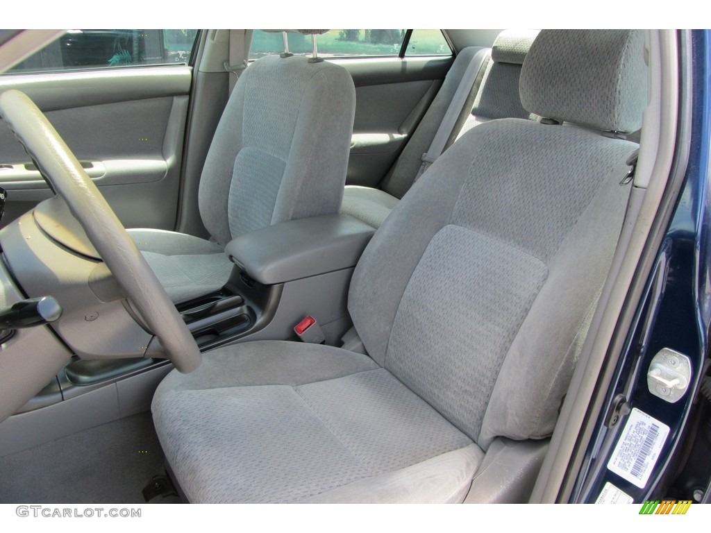 2002 Camry LE - Catalina Blue Metallic / Stone photo #11