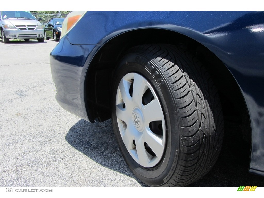 2002 Camry LE - Catalina Blue Metallic / Stone photo #27