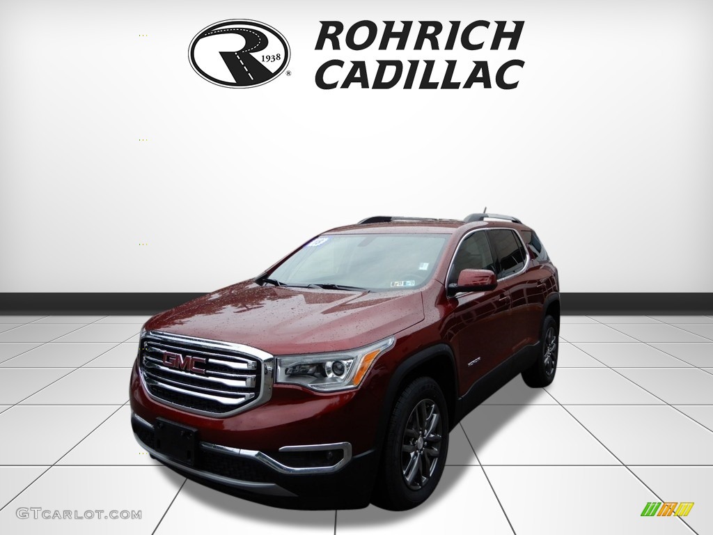 2018 Acadia SLT AWD - Crimson Red Tintcoat / Jet Black photo #1