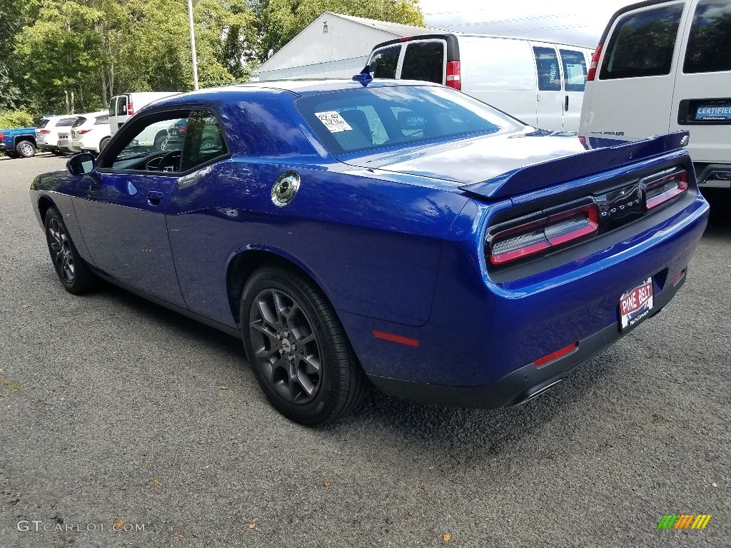 2018 Challenger GT AWD - IndiGo Blue / Black photo #2