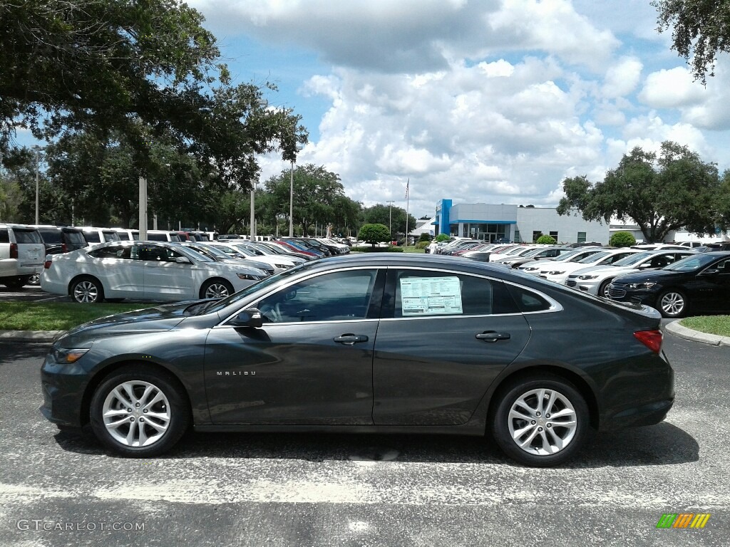 2018 Malibu LT - Nightfall Gray Metallic / Jet Black photo #2