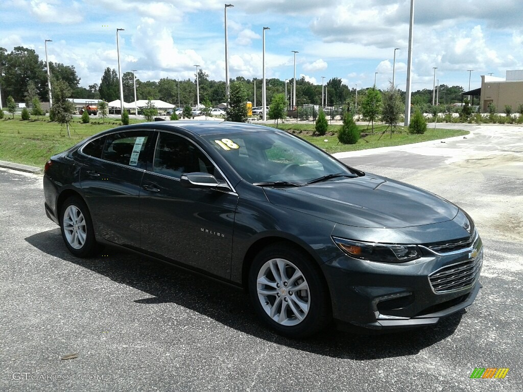 2018 Malibu LT - Nightfall Gray Metallic / Jet Black photo #7