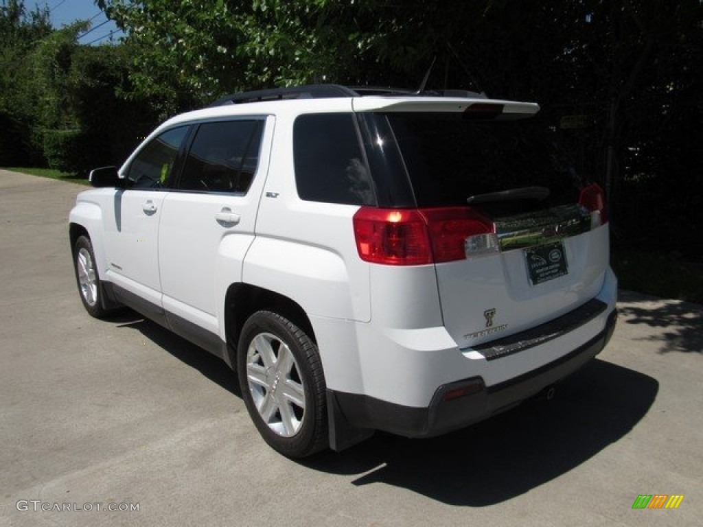 2011 Terrain SLT - Olympic White / Jet Black photo #10