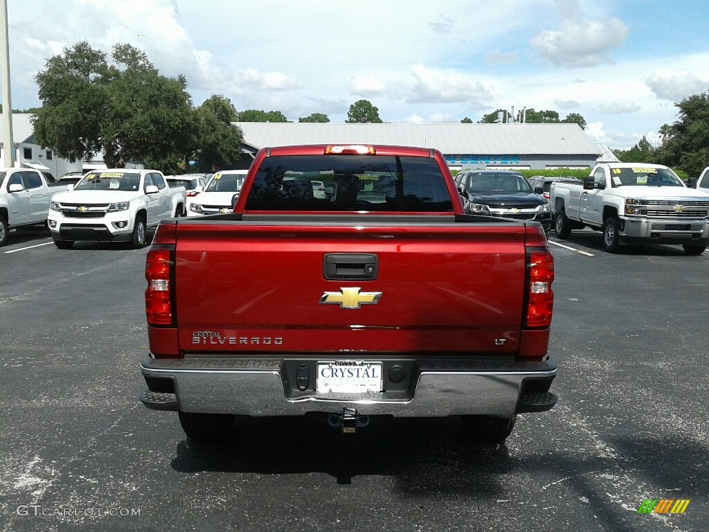 2018 Silverado 1500 LT Double Cab - Cajun Red Tintcoat / Jet Black photo #4