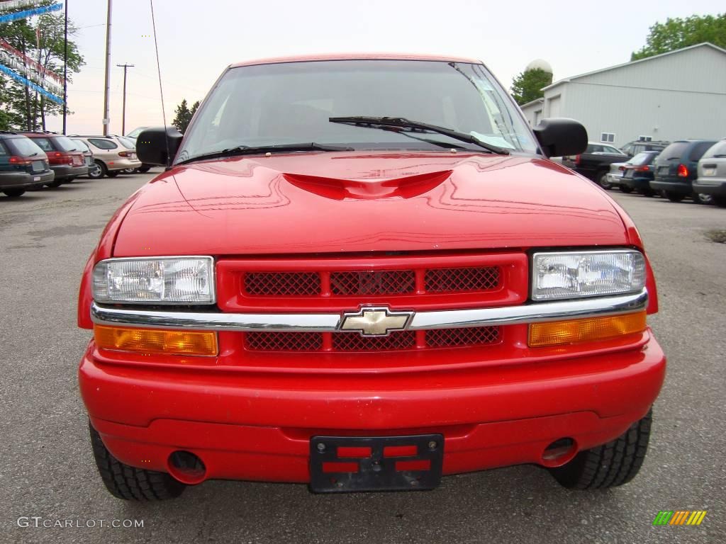 2000 Blazer ZR2 4x4 - Victory Red / Graphite Gray photo #4