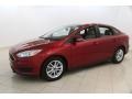 2015 Ruby Red Metallic Ford Focus SE Sedan  photo #3