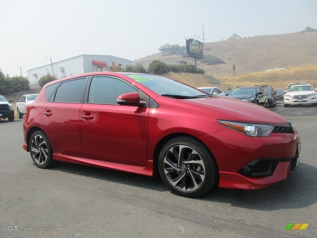 2017 Corolla iM  - Barcelona Red Metallic / Black photo #1