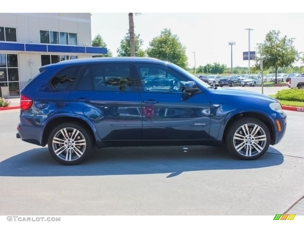 2011 X5 xDrive 50i - Deep Sea Blue Metallic / Sand Beige photo #8
