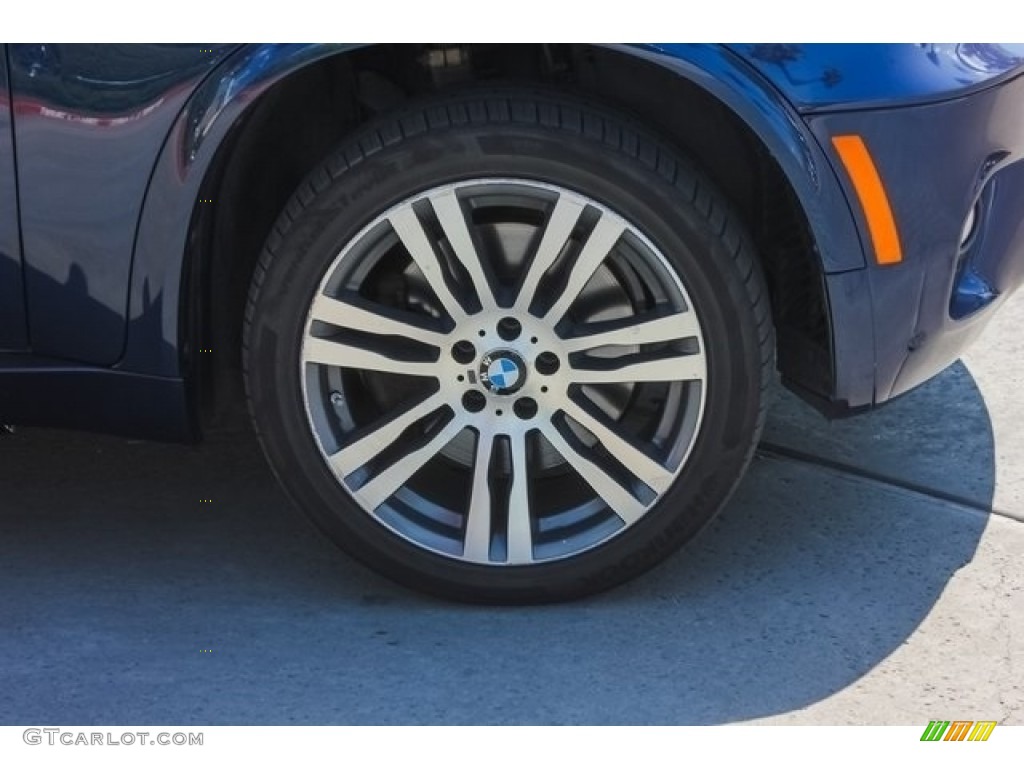 2011 X5 xDrive 50i - Deep Sea Blue Metallic / Sand Beige photo #11