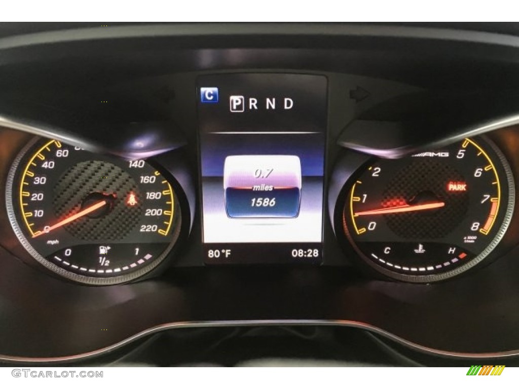 2018 Mercedes-Benz AMG GT C Roadster Gauges Photo #128654371