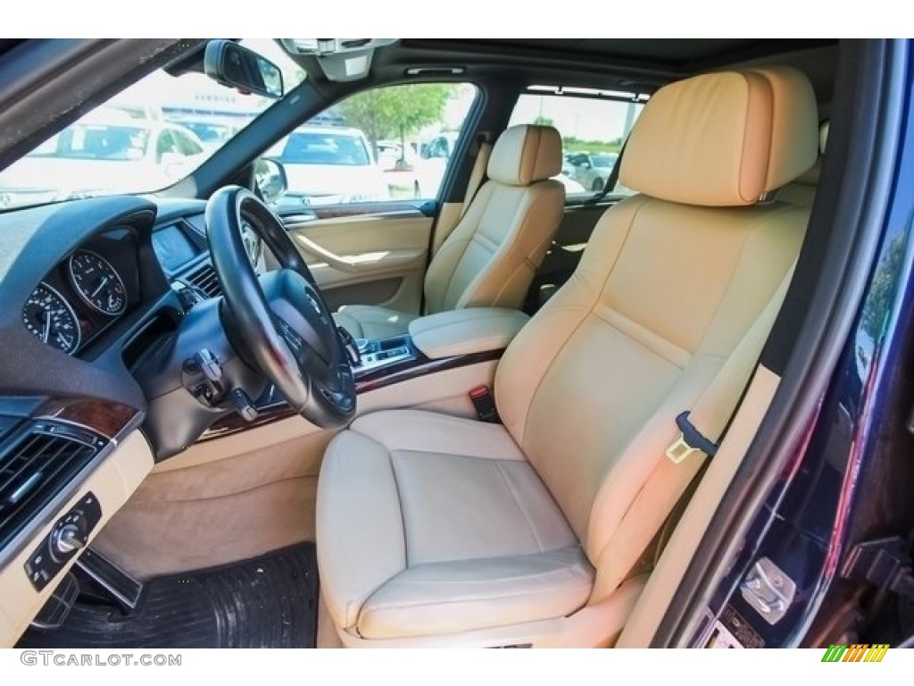2011 X5 xDrive 50i - Deep Sea Blue Metallic / Sand Beige photo #19