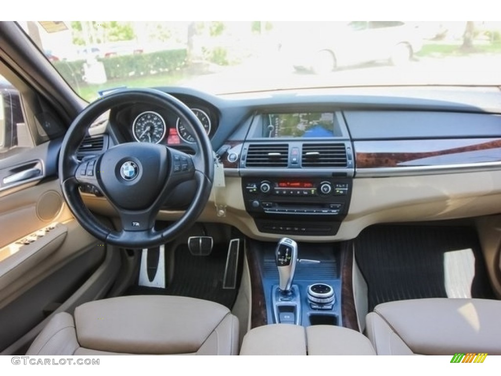 2011 X5 xDrive 50i - Deep Sea Blue Metallic / Sand Beige photo #27