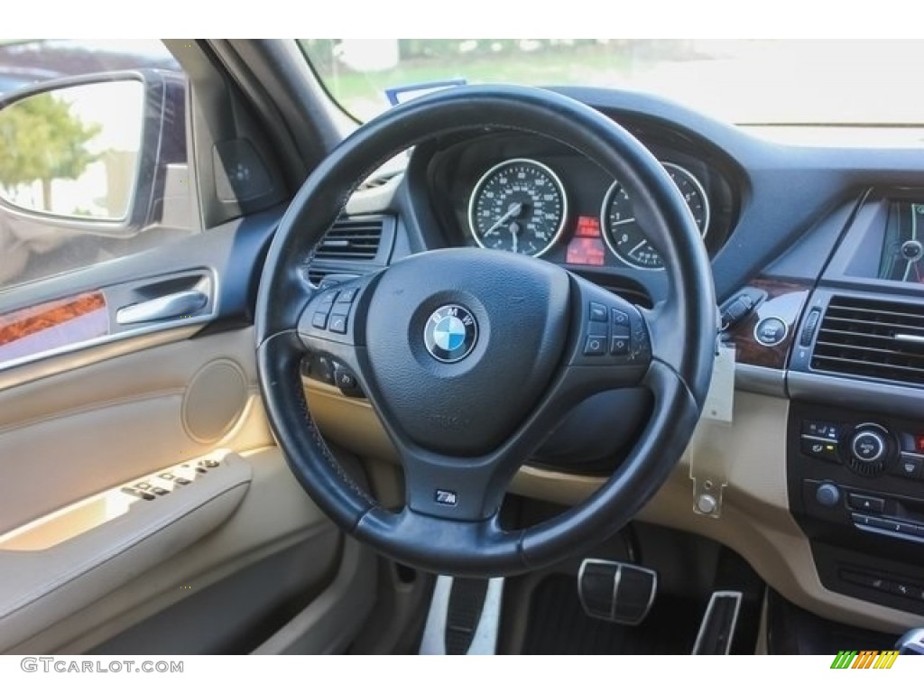 2011 X5 xDrive 50i - Deep Sea Blue Metallic / Sand Beige photo #28