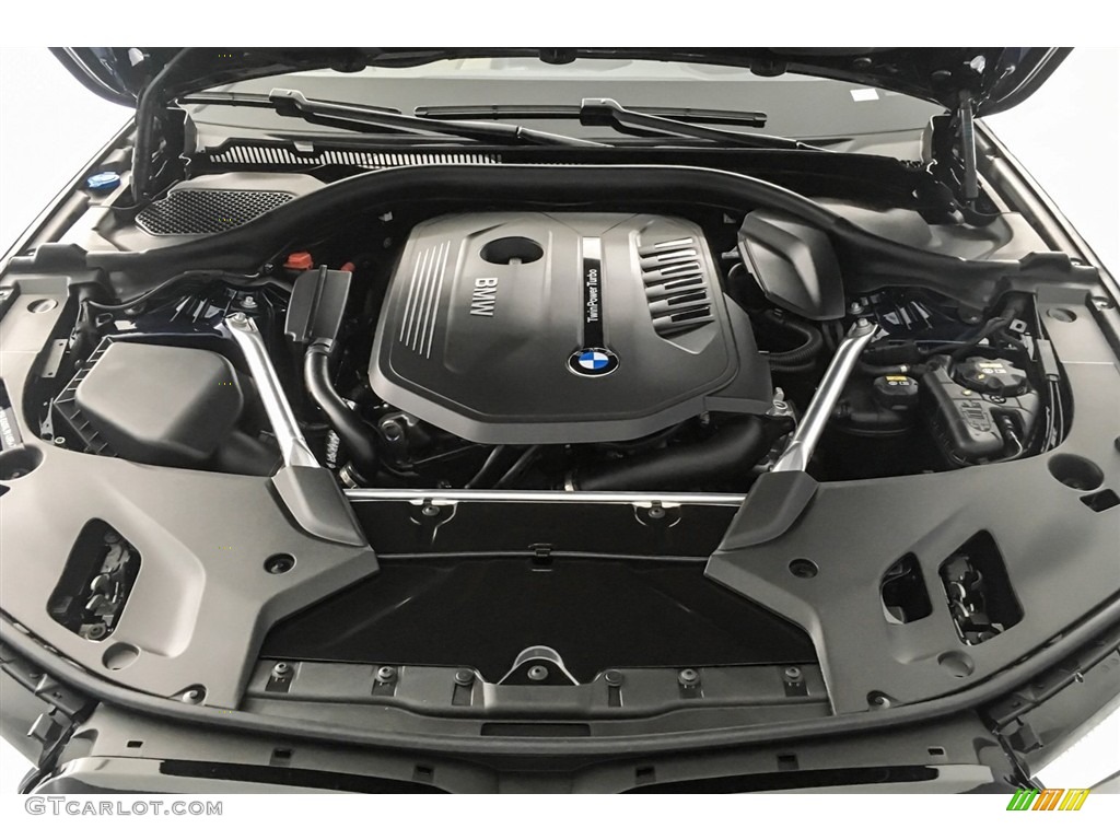 2018 5 Series 540i Sedan - Mediterranean Blue Metallic / Ivory White photo #8
