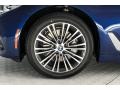 2018 Mediterranean Blue Metallic BMW 5 Series 540i Sedan  photo #9