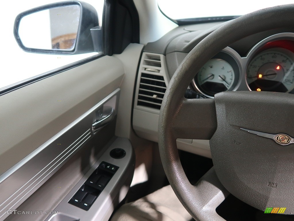 2008 Sebring Touring Sedan - Stone White / Dark Khaki/Light Graystone photo #15