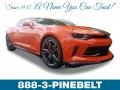 Crush (Orange) 2018 Chevrolet Camaro LT Coupe Hot Wheels Package