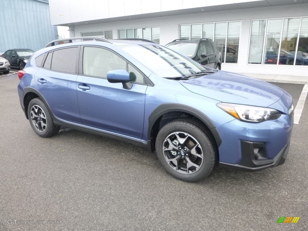 Quartz Blue Pearl 2019 Subaru Crosstrek 2.0i Premium Exterior Photo #128657623