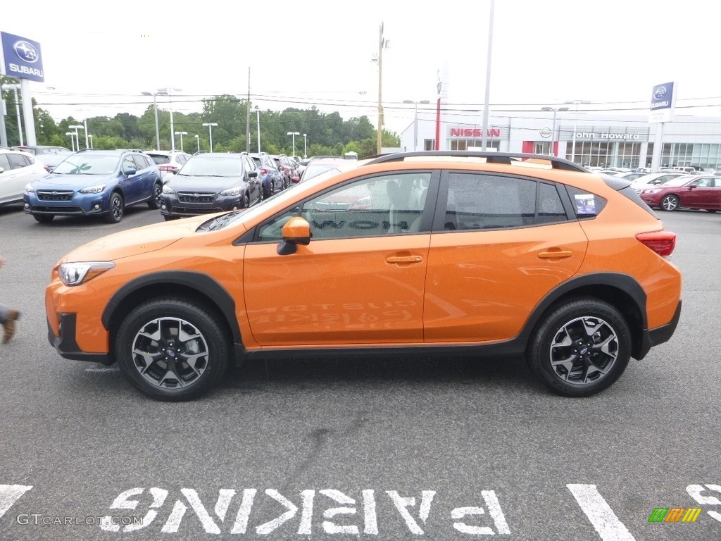 Sunshine Orange 2019 Subaru Crosstrek 2.0i Premium Exterior Photo #128658028