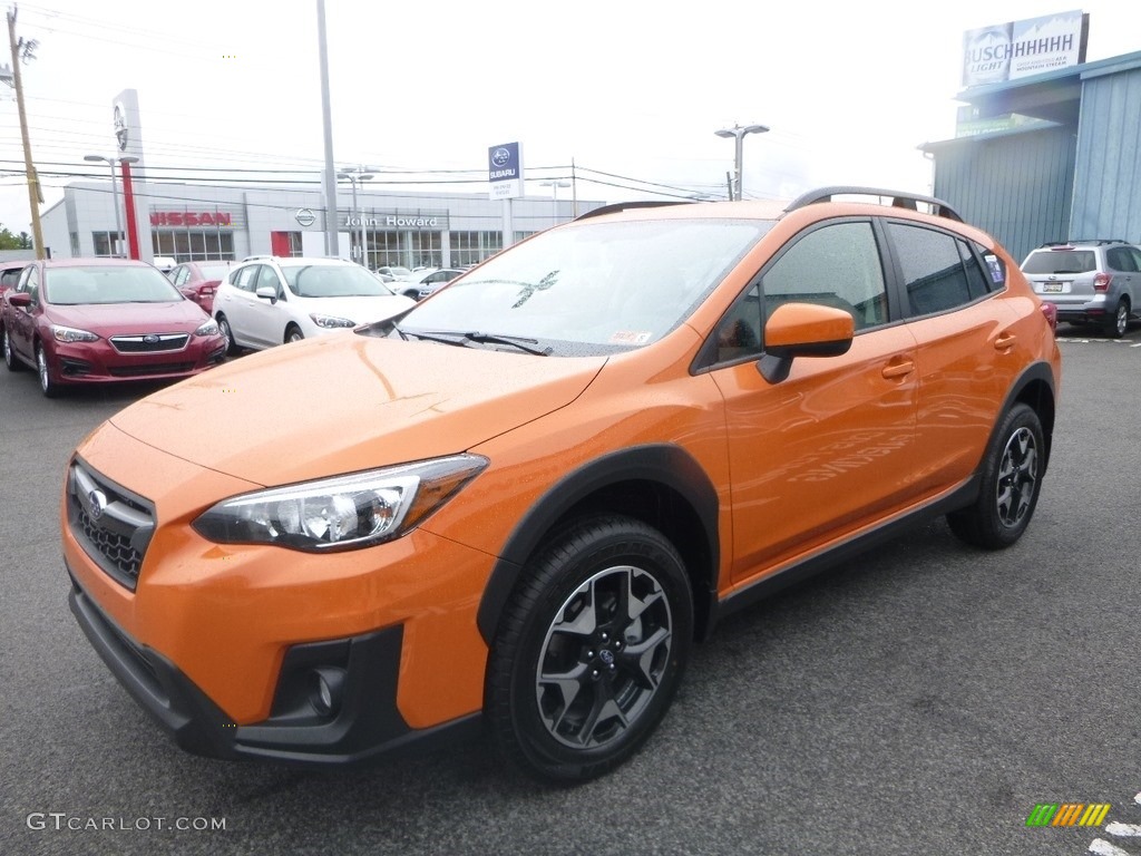 Sunshine Orange 2019 Subaru Crosstrek 2.0i Premium Exterior Photo #128658043