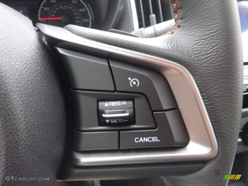 2019 Subaru Crosstrek 2.0i Premium Gray Steering Wheel Photo #128658187
