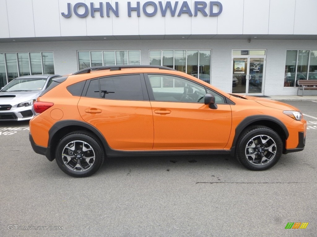 2019 Crosstrek 2.0i - Sunshine Orange / Gray photo #3