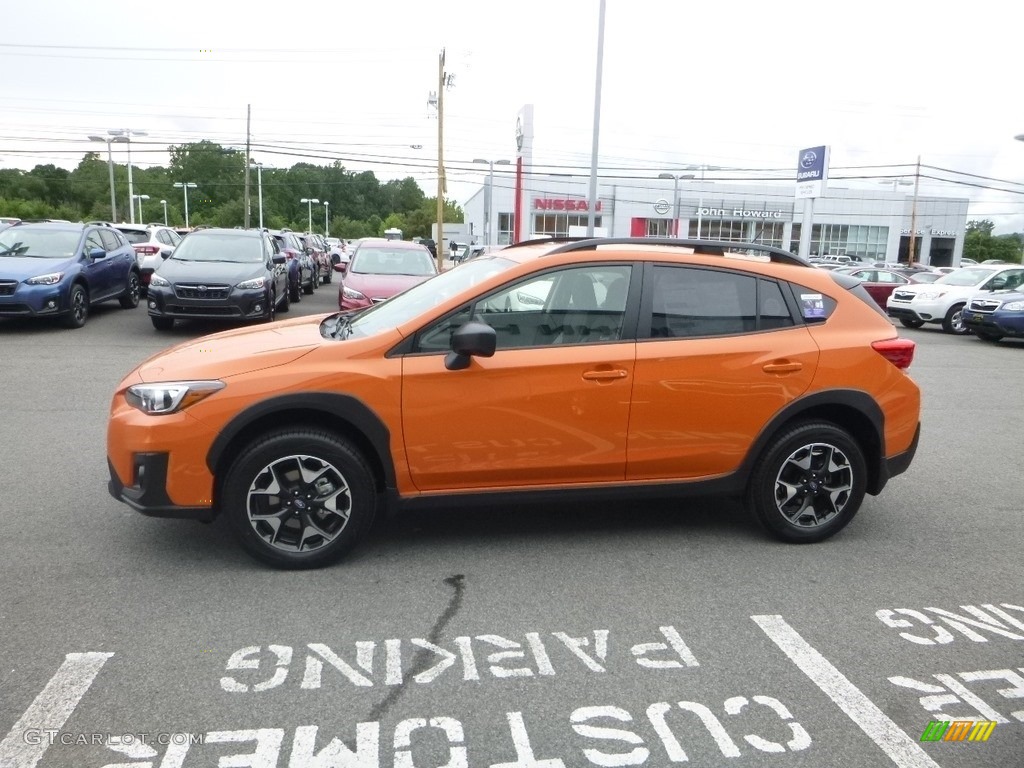2019 Crosstrek 2.0i - Sunshine Orange / Gray photo #7