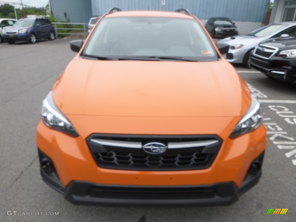 2019 Crosstrek 2.0i - Sunshine Orange / Gray photo #9
