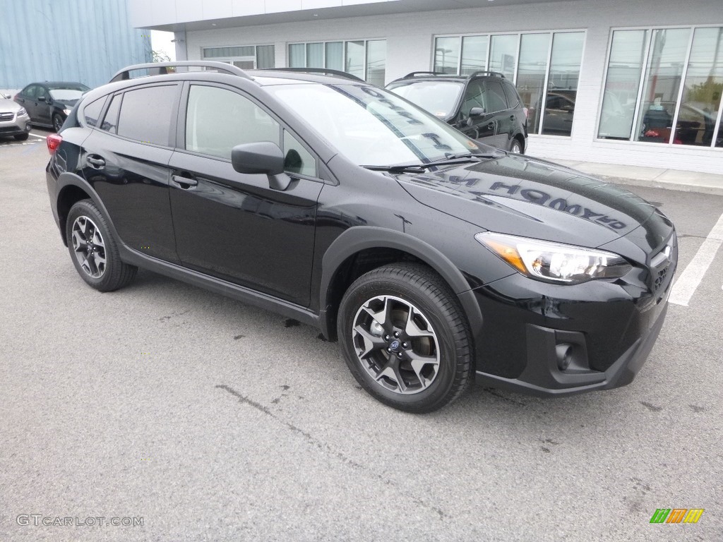 2019 Crosstrek 2.0i Premium - Crystal Black Silica / Black photo #1