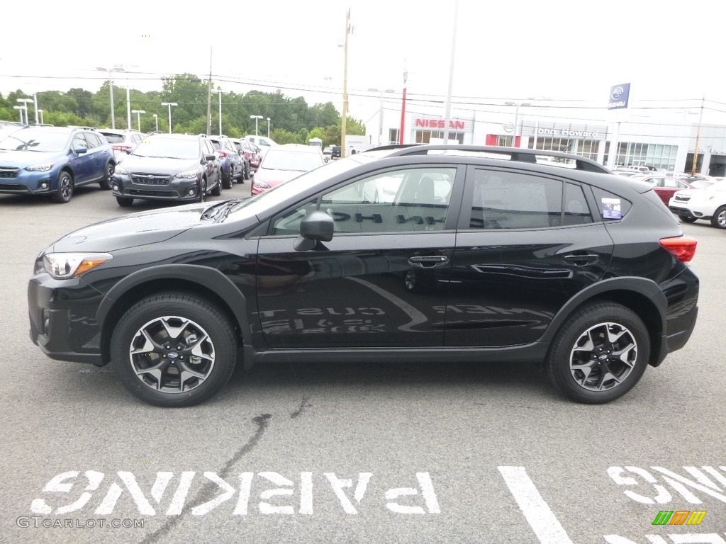 Crystal Black Silica 2019 Subaru Crosstrek 2.0i Premium Exterior Photo #128658499