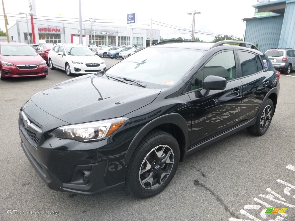 Crystal Black Silica 2019 Subaru Crosstrek 2.0i Premium Exterior Photo #128658511