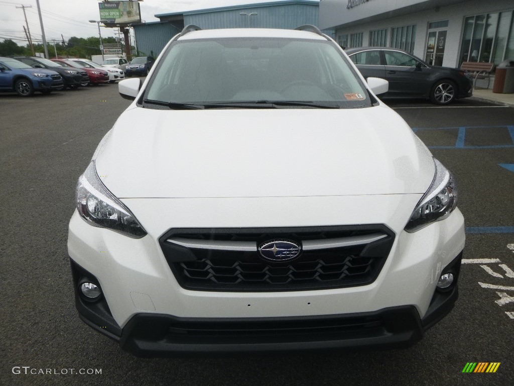 2019 Crosstrek 2.0i Premium - Crystal White Pearl / Black photo #9