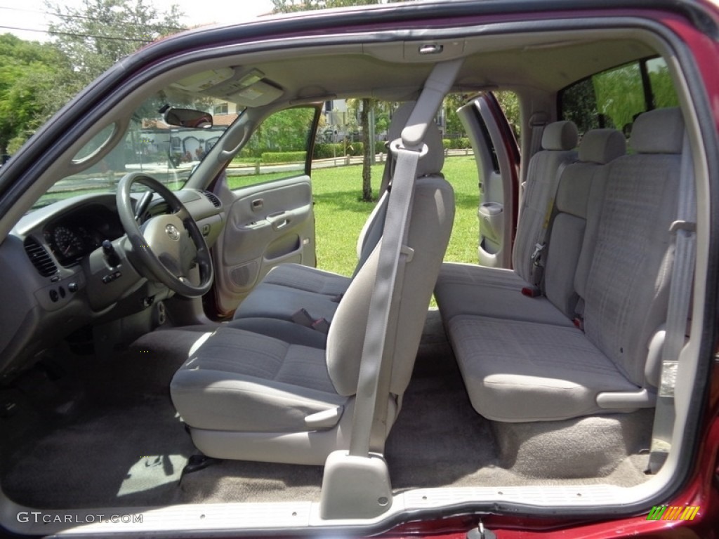 2005 Tundra SR5 Access Cab - Salsa Red Pearl / Light Charcoal photo #8