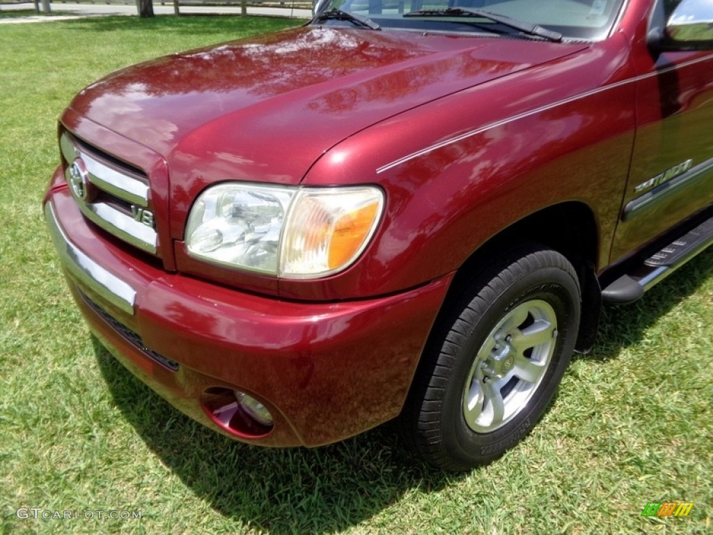 2005 Tundra SR5 Access Cab - Salsa Red Pearl / Light Charcoal photo #44