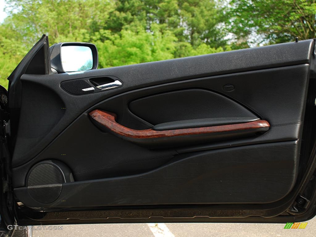2004 3 Series 330i Convertible - Jet Black / Black photo #21