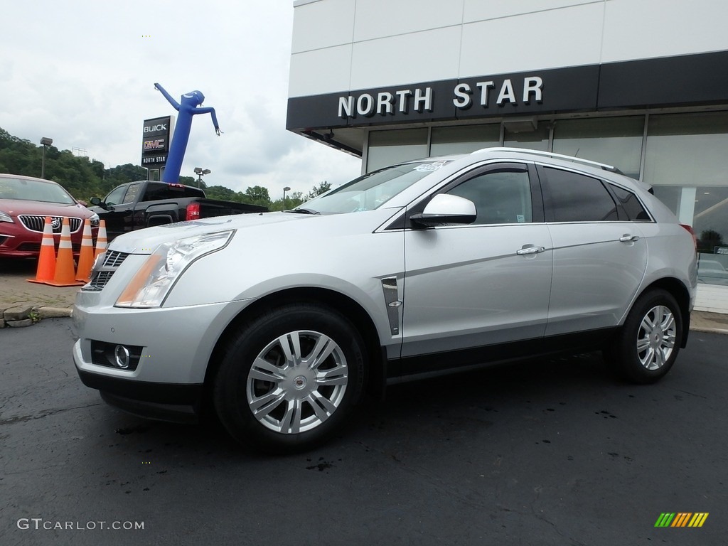 2012 SRX Luxury AWD - Radiant Silver Metallic / Ebony/Ebony photo #1