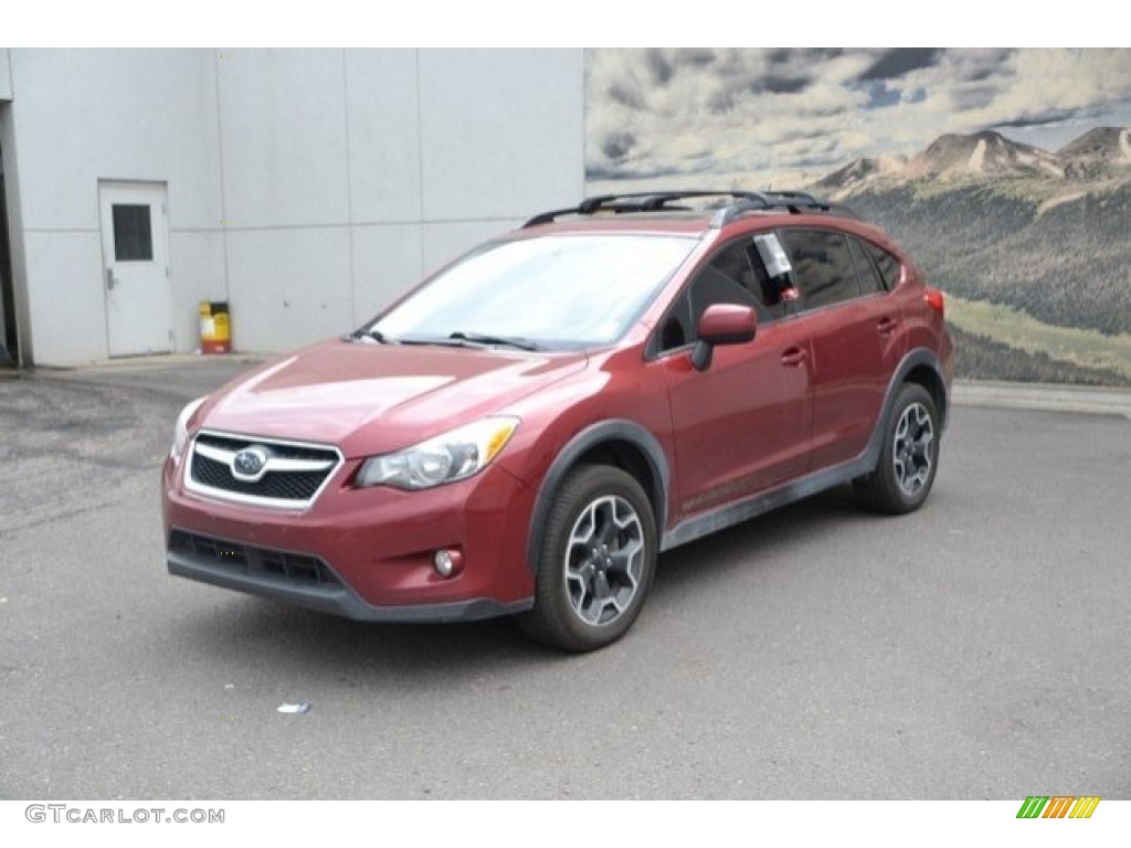 2013 XV Crosstrek 2.0 Premium - Venetian Red Pearl / Ivory photo #2